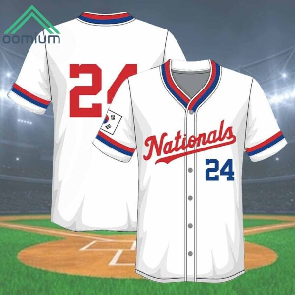 Nationals Korean Heritage Day Jersey 2024 Giveaway