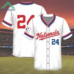 Nationals Korean Heritage Day Jersey 2024 Giveaway