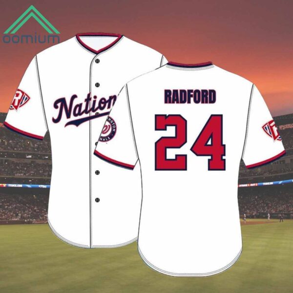 Nationals Radford University Day Jersey 2024 Giveaway