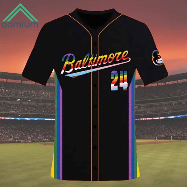 Orioles LGBT Pride Jersey 2024 Giveaway 1