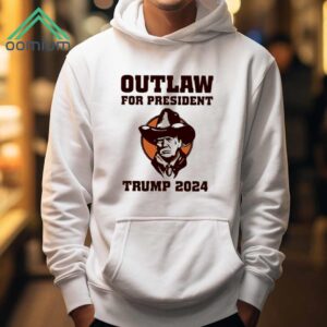 Outlaw For President Trump 2024 Shirt 1