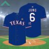 Rangers Josh Jung Replica Postseason Jersey 2024 Giveaway 1