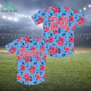 Rangers Margaritaville Night Jersey 2024 Giveaway 1