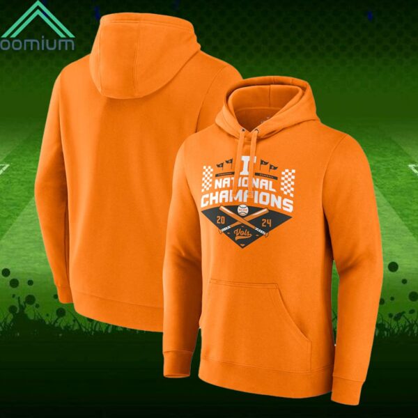 Tennessee 2024 Baseball College World Series Champions Pullover Hoodie