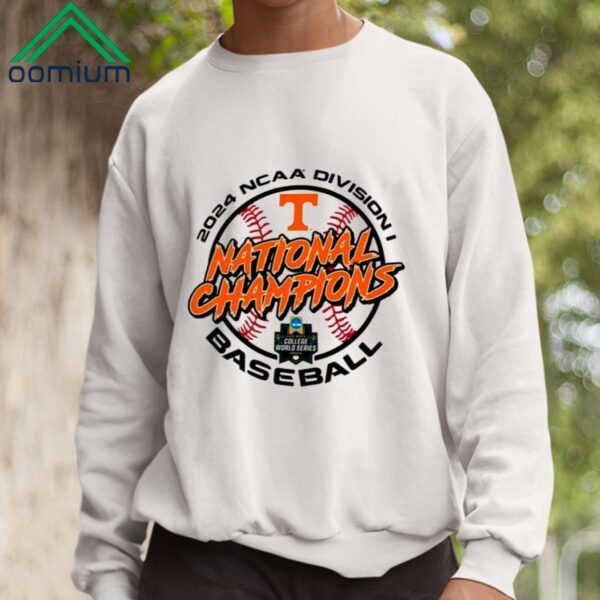 Tennessee 2024 National Baseball Champions Locker Room Shirt