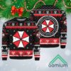 Umbrella Co.Resident Evil Ugly Christmas Sweater