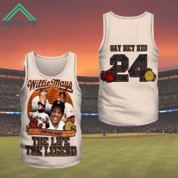 Willie Mays Say Hey Kid The Life The Legend Shirt 2