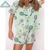 Wimbledon Tennis Satin Pajama Set