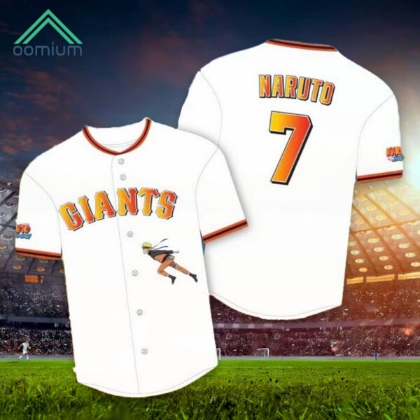 Anime Day Giants Jersey 2024 Giveaway