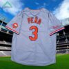 Astros Jeremy Pena Grey 70s Throwback Jersey Giveaway 2024