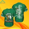 Celtics Finals Champions 2024 Baseball Jersey