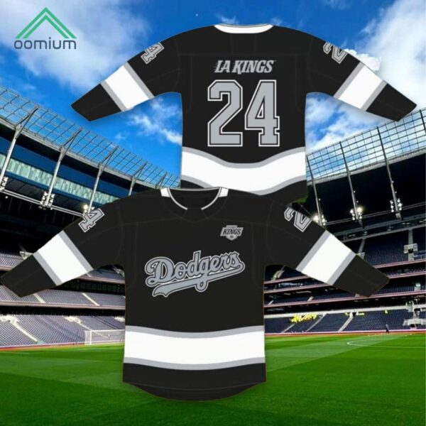 Dodgers LA Kings Night Hockey Jersey Giveaway 2024