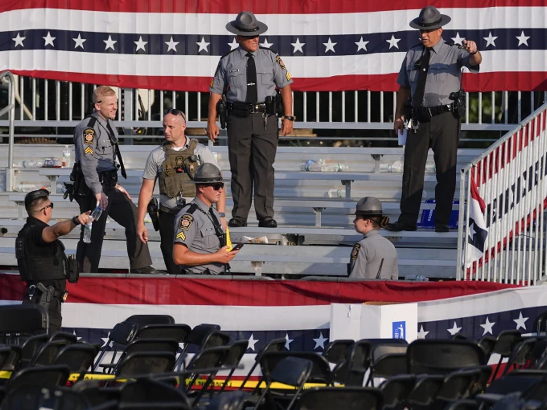 Former President Trump Was Shot At A Rally In Pennsylvania