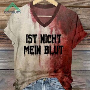 Ist Night Mein Blut Halloween Shirt