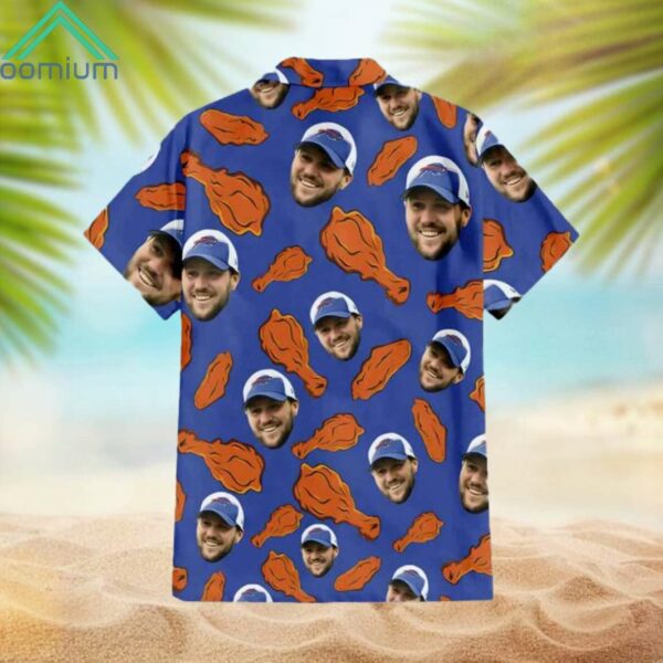 Josh Allen Buffalo Bills Fried Chicken Hawaiian Shirt