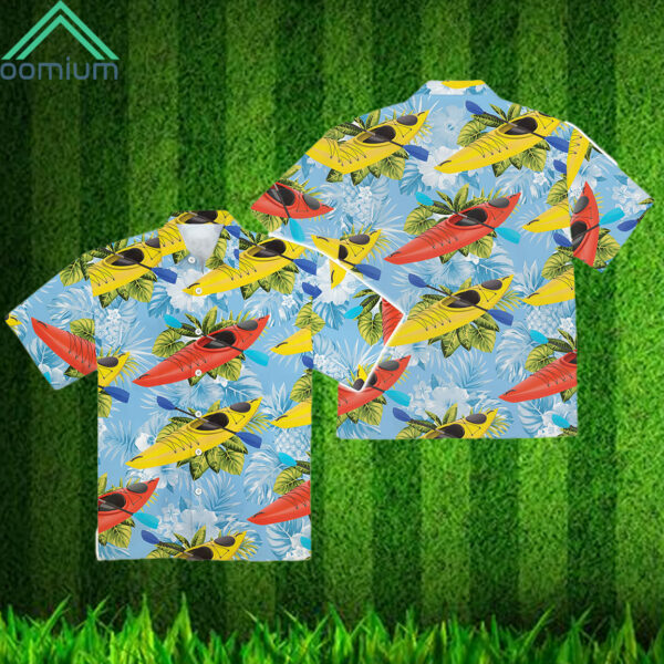 Kayak Tropical Aloha Hawaiian Shirt