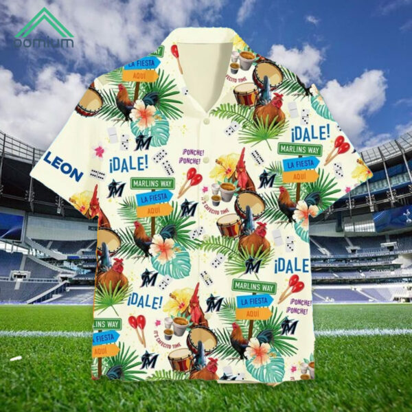 Marlins Billy’s Birthday Tropical Shirt Giveaway 2024