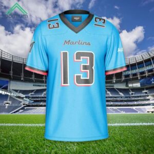 Marlins Football Jersey Giveaway 2024