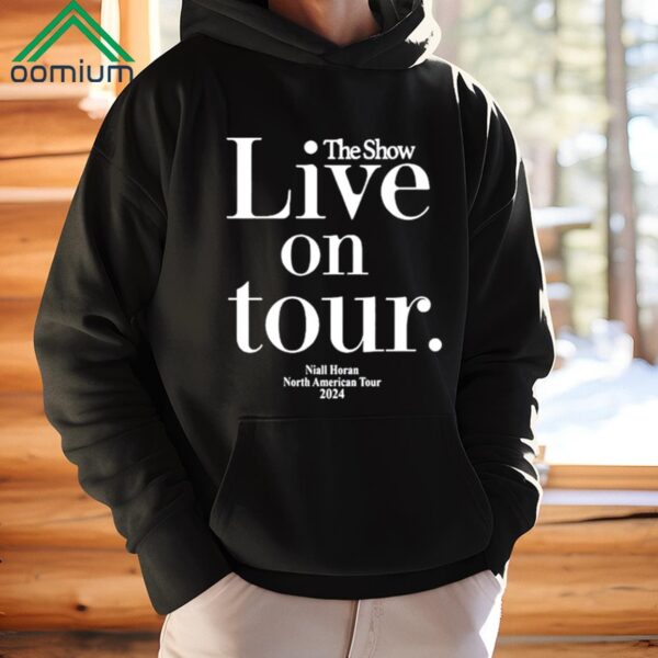 Niall Horan The Show Live On Tour North American Tour 2024 Shirt