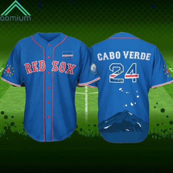 Red Sox Cabo Verdean Jersey 2024 Giveaway