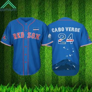 Red Sox Cabo Verdean Jersey 2024 Giveaway