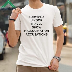 Survived Jikook Travel Show Hallucination Accusations Shirt