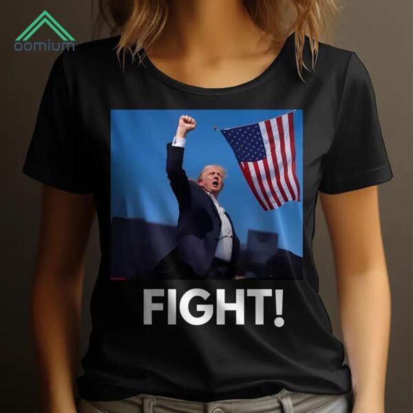 Trump Fight Dark Shirt