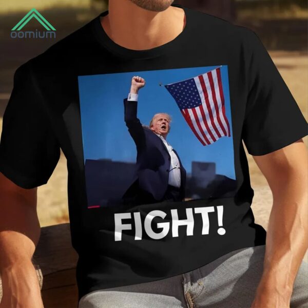 Trump Fight Dark Shirt