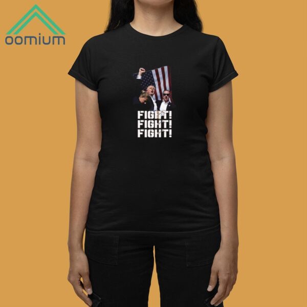 Trump Shooting Fight Fight Fight Shirt