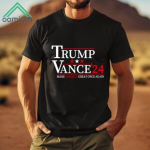 Trump Vance 24 Make America Great Once Again Shirt