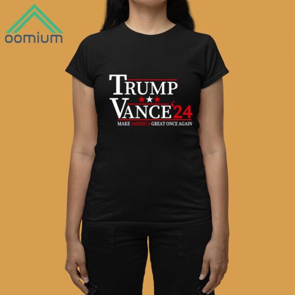 Trump Vance 24 Make America Great Once Again Shirt