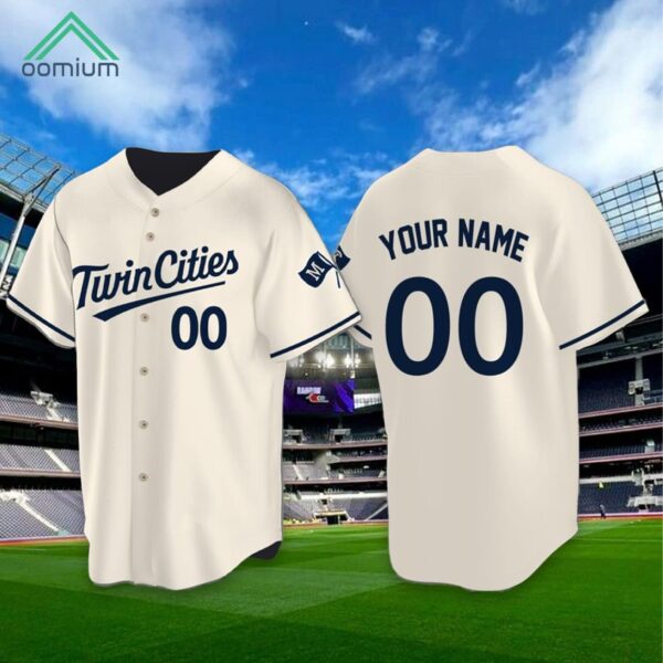 Twins Cities Baseball Jersey