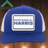 White Dudes For Harris Hat Cap