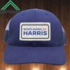 White Dudes For Harris Trucker Hat Cap