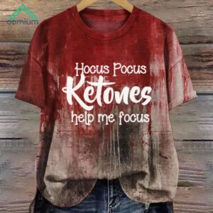 Women's Hocus Pocus Ketones Help Me Focus Shirt