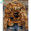 1692 Salem Witch Printed Long Sleeve Shirt