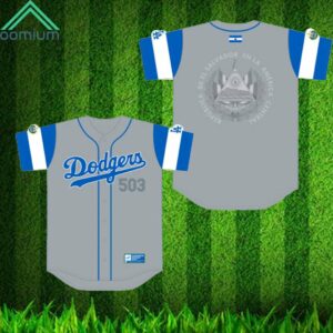 2024 Dodgers Salvadoran Heritage Night Jersey Giveaway