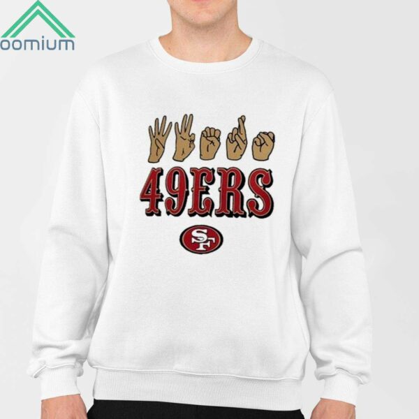 49ers Love Sign American Sign Language Shirt