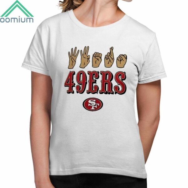 49ers Love Sign American Sign Language Shirt