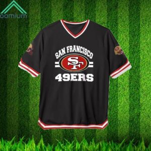 49ers Mesh Stripe Football Jersey