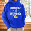 Alex Kline Pittsburgh Vs Everybody Pitt Shirt