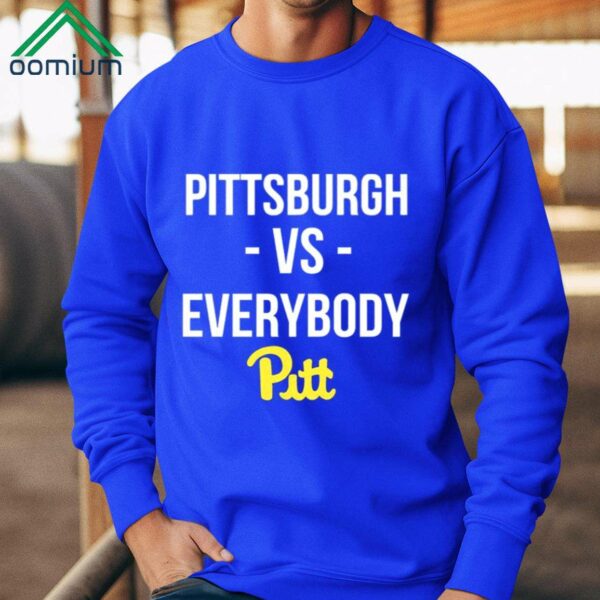 Alex Kline Pittsburgh Vs Everybody Pitt Shirt