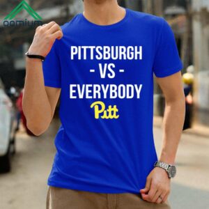 Alex Kline Pittsburgh Vs Everybody Pitt Shirt