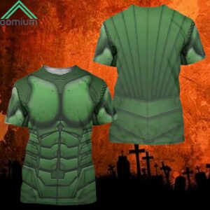 Alien Green Character Costume Cosplay 3D Shirt 1