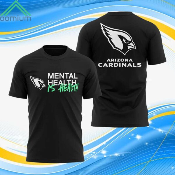 Arizona Cardinals Metal Health is Health Shirt