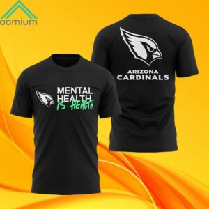 Arizona Cardinals Metal Health is Health Shirt