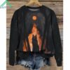 Black Night Wolf Halloween Long Sleeve Shirt