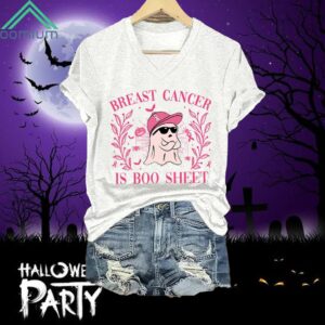 Breast Cancer Is Boo Sheet Shirt