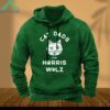 Cat Dads For Harris Walz Hoodie