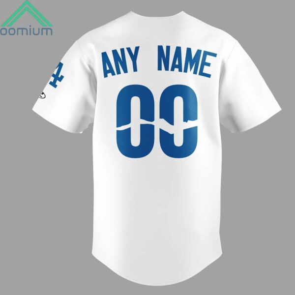 Custom Clayton Kershaw Dodgers Quakes Baseball Jersey